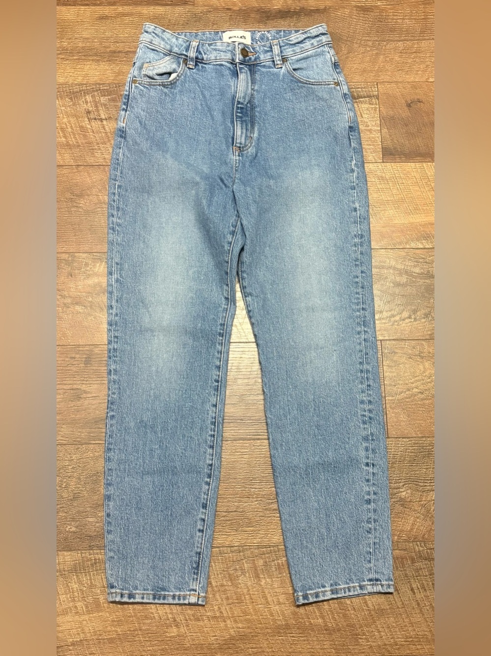Rolla’s Dusters High-Rise Slim Australian Cotton Blend Denim Jeans Size 28